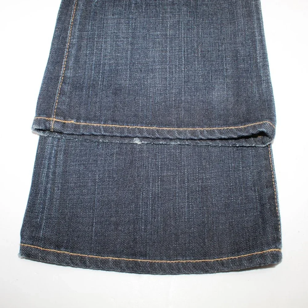 AG Adriano GoldSchmied Jeans Women's 28R Blue The Angel Bootcut w/ 28" inseam - Picture 4 of 11